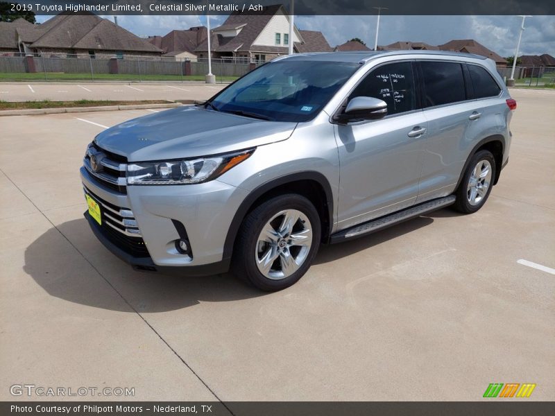 Celestial Silver Metallic / Ash 2019 Toyota Highlander Limited