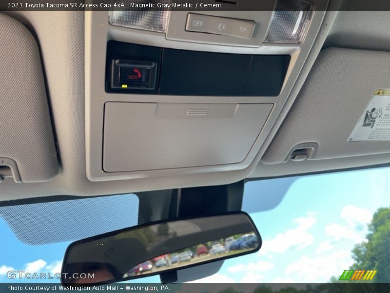 Magnetic Gray Metallic / Cement 2021 Toyota Tacoma SR Access Cab 4x4