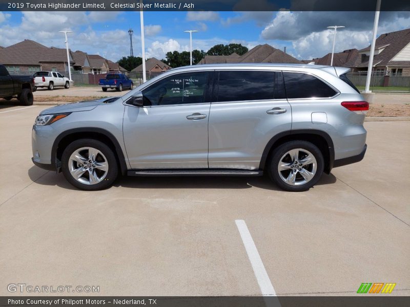 Celestial Silver Metallic / Ash 2019 Toyota Highlander Limited