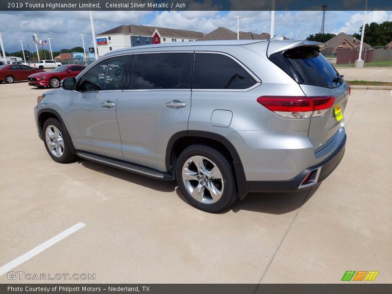 Celestial Silver Metallic / Ash 2019 Toyota Highlander Limited