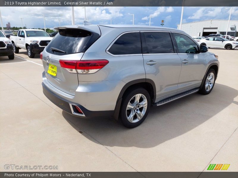 Celestial Silver Metallic / Ash 2019 Toyota Highlander Limited