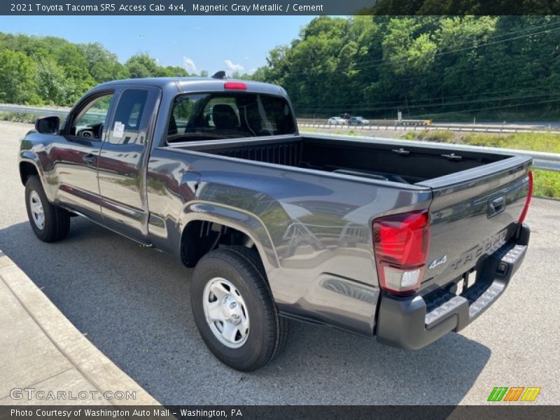Magnetic Gray Metallic / Cement 2021 Toyota Tacoma SR5 Access Cab 4x4