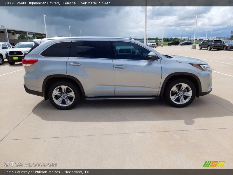 Celestial Silver Metallic / Ash 2019 Toyota Highlander Limited