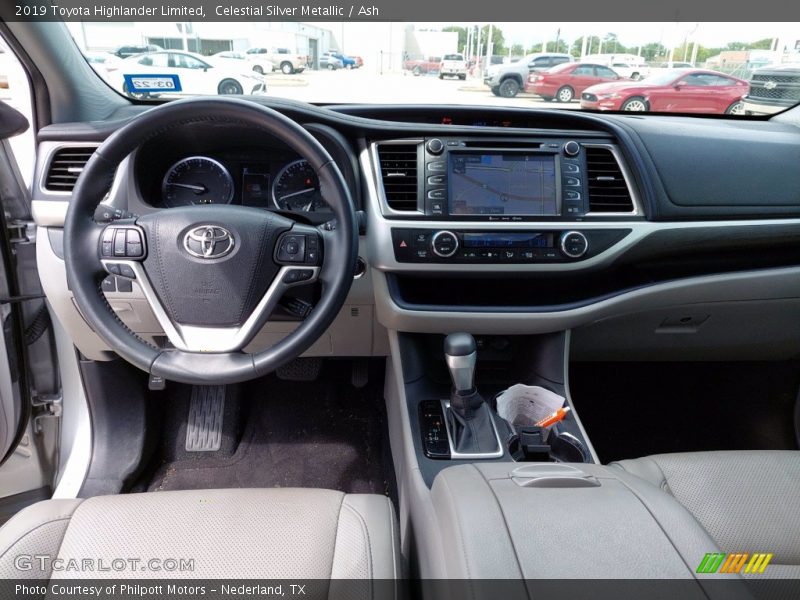 Celestial Silver Metallic / Ash 2019 Toyota Highlander Limited