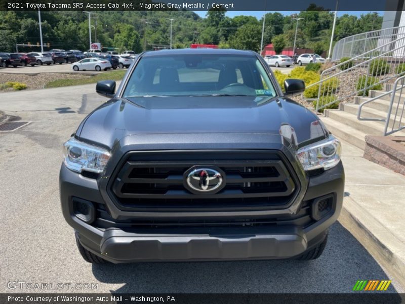Magnetic Gray Metallic / Cement 2021 Toyota Tacoma SR5 Access Cab 4x4