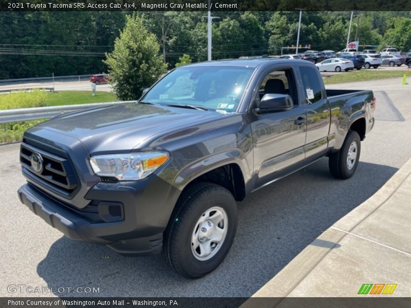 Magnetic Gray Metallic / Cement 2021 Toyota Tacoma SR5 Access Cab 4x4