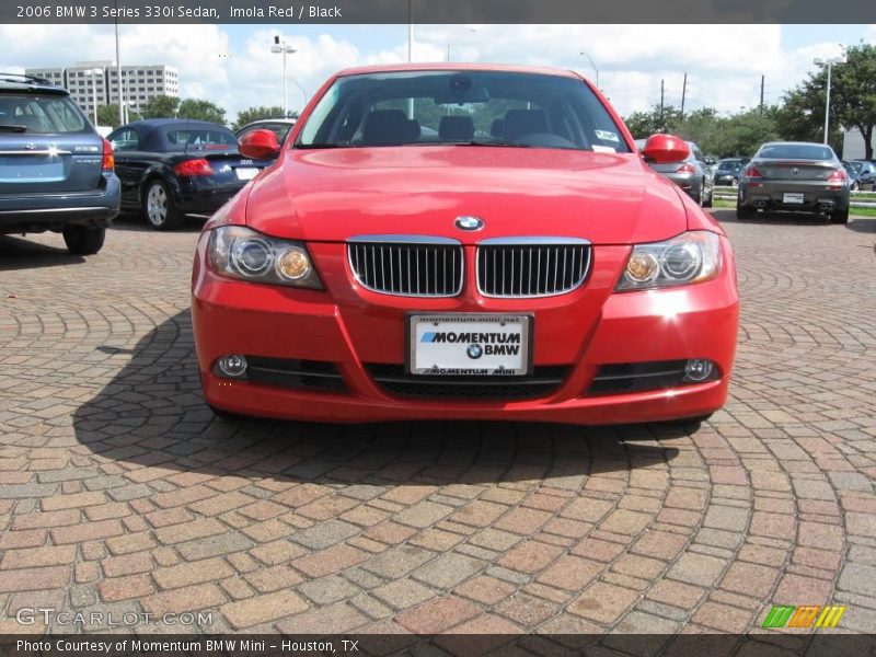 Imola Red / Black 2006 BMW 3 Series 330i Sedan
