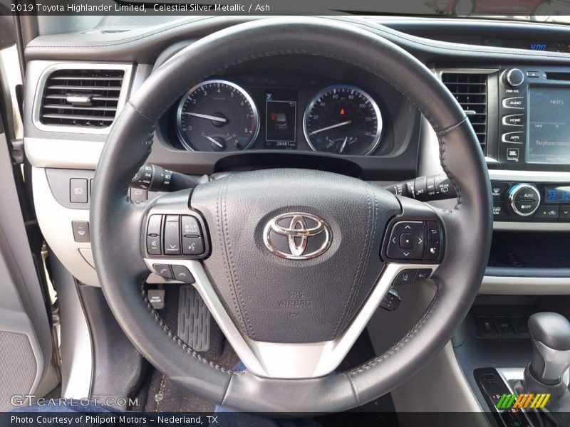 Celestial Silver Metallic / Ash 2019 Toyota Highlander Limited