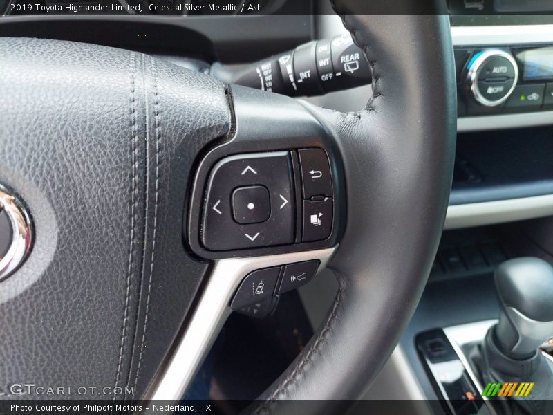 Celestial Silver Metallic / Ash 2019 Toyota Highlander Limited