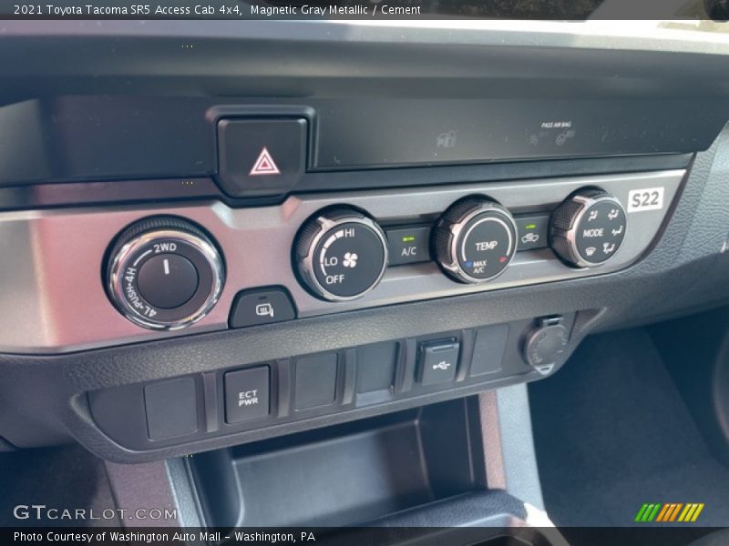 Magnetic Gray Metallic / Cement 2021 Toyota Tacoma SR5 Access Cab 4x4