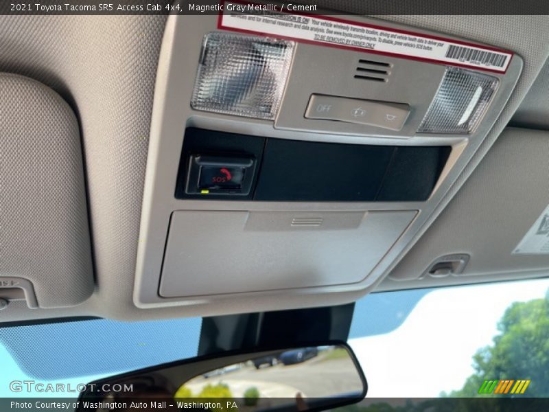 Magnetic Gray Metallic / Cement 2021 Toyota Tacoma SR5 Access Cab 4x4