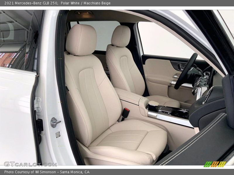 Polar White / Macchiato Beige 2021 Mercedes-Benz GLB 250