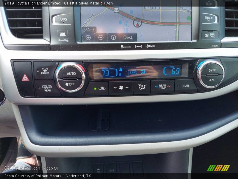 Celestial Silver Metallic / Ash 2019 Toyota Highlander Limited