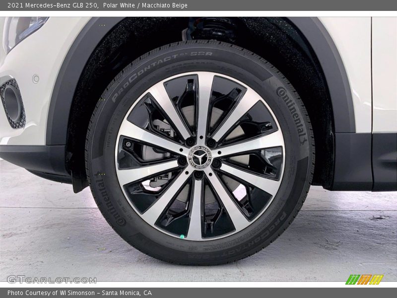 Polar White / Macchiato Beige 2021 Mercedes-Benz GLB 250