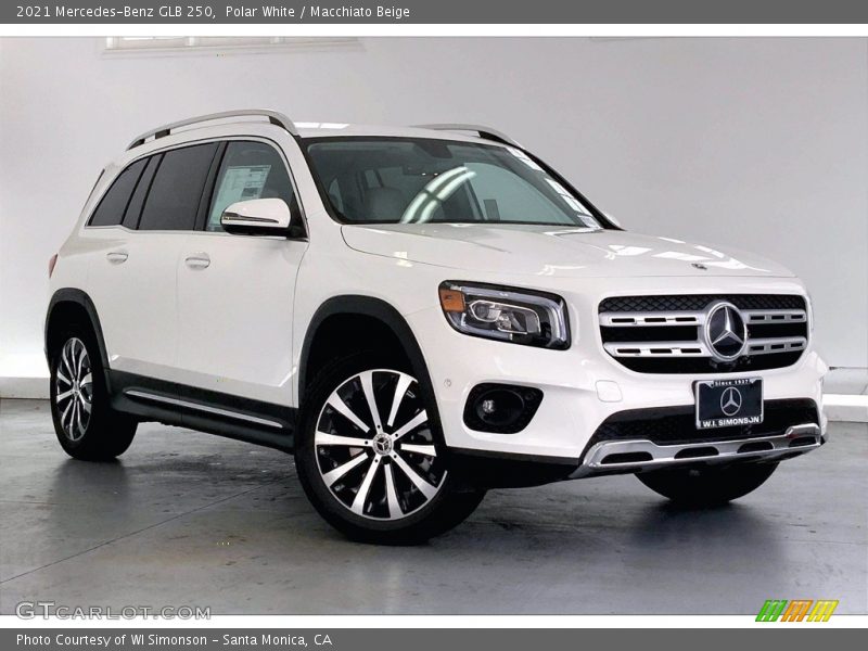 Polar White / Macchiato Beige 2021 Mercedes-Benz GLB 250