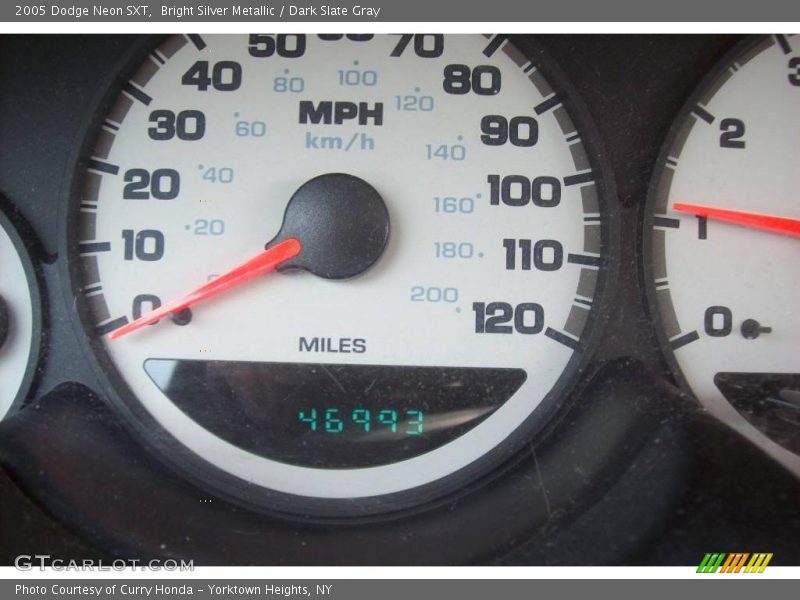 Bright Silver Metallic / Dark Slate Gray 2005 Dodge Neon SXT