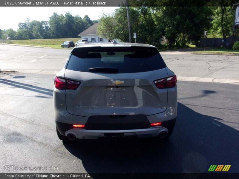 Pewter Metallic / Jet Black 2021 Chevrolet Blazer LT AWD