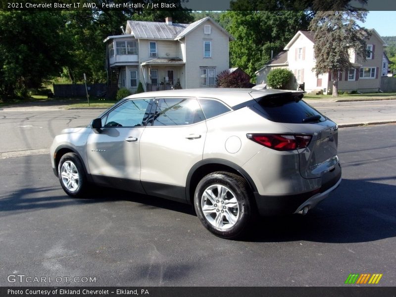 Pewter Metallic / Jet Black 2021 Chevrolet Blazer LT AWD