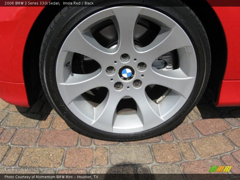 Imola Red / Black 2006 BMW 3 Series 330i Sedan