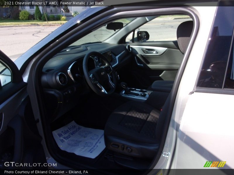 Pewter Metallic / Jet Black 2021 Chevrolet Blazer LT AWD