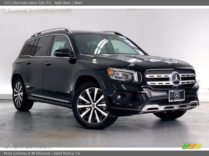 Night Black / Black 2021 Mercedes-Benz GLB 250