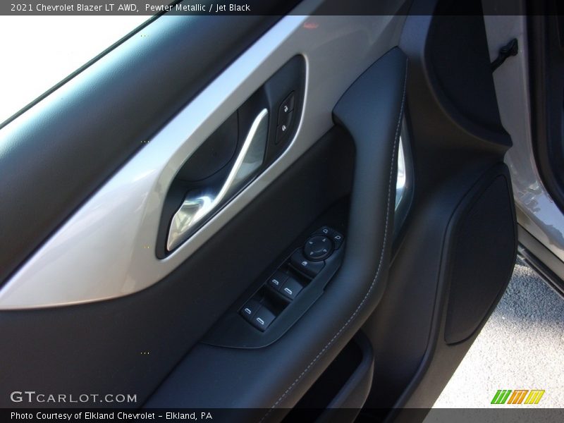 Pewter Metallic / Jet Black 2021 Chevrolet Blazer LT AWD