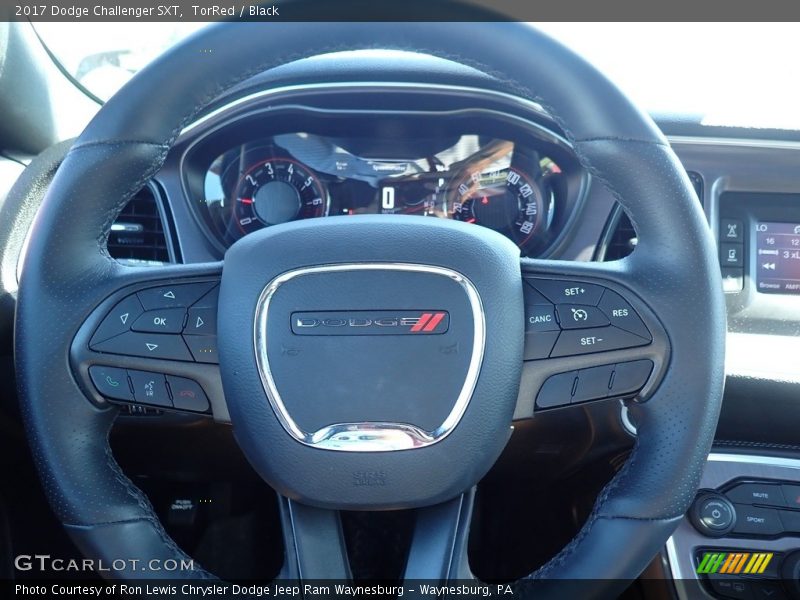 TorRed / Black 2017 Dodge Challenger SXT