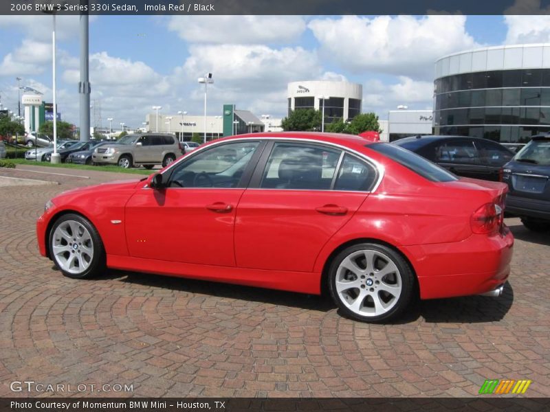Imola Red / Black 2006 BMW 3 Series 330i Sedan