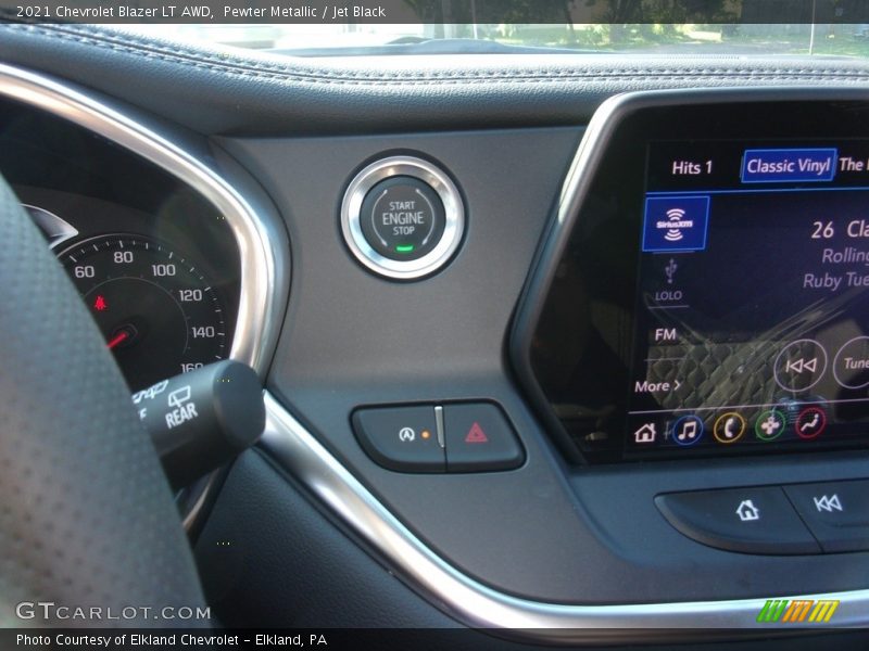 Pewter Metallic / Jet Black 2021 Chevrolet Blazer LT AWD