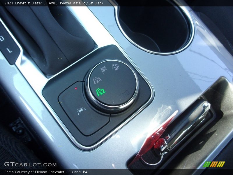 Pewter Metallic / Jet Black 2021 Chevrolet Blazer LT AWD