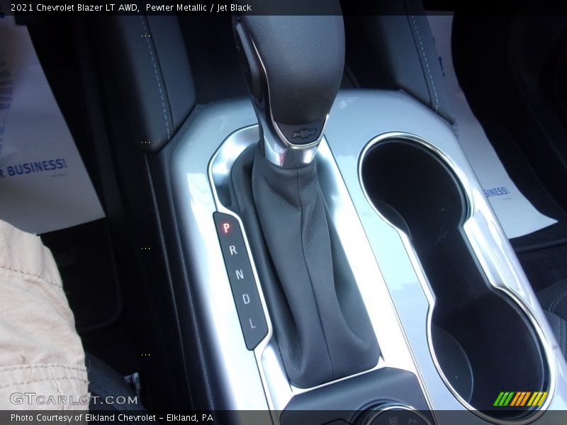 Pewter Metallic / Jet Black 2021 Chevrolet Blazer LT AWD