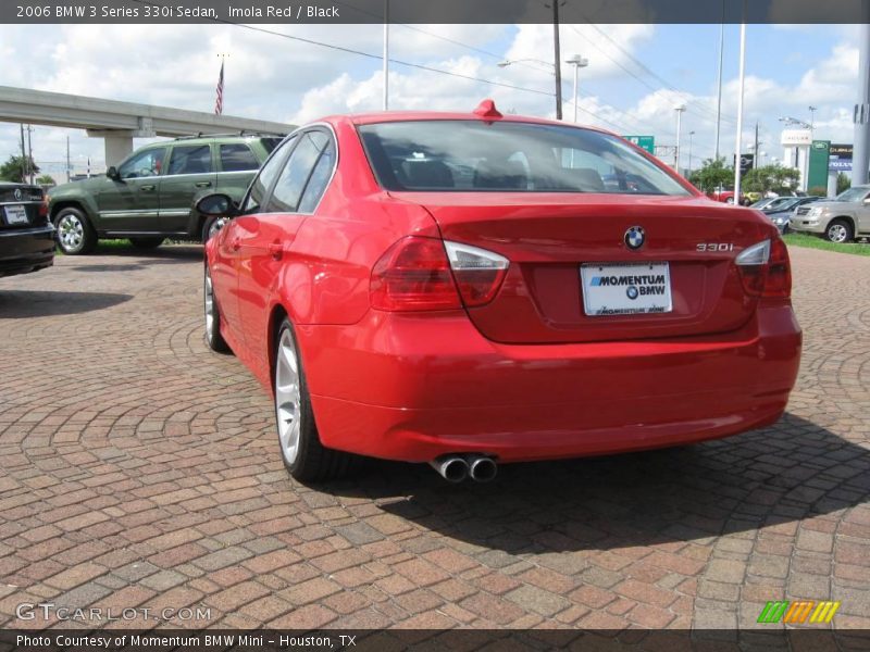 Imola Red / Black 2006 BMW 3 Series 330i Sedan