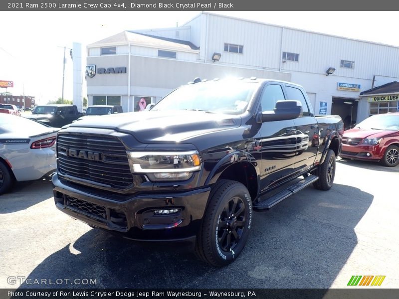 Diamond Black Crystal Pearl / Black 2021 Ram 2500 Laramie Crew Cab 4x4