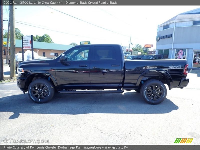 Diamond Black Crystal Pearl / Black 2021 Ram 2500 Laramie Crew Cab 4x4