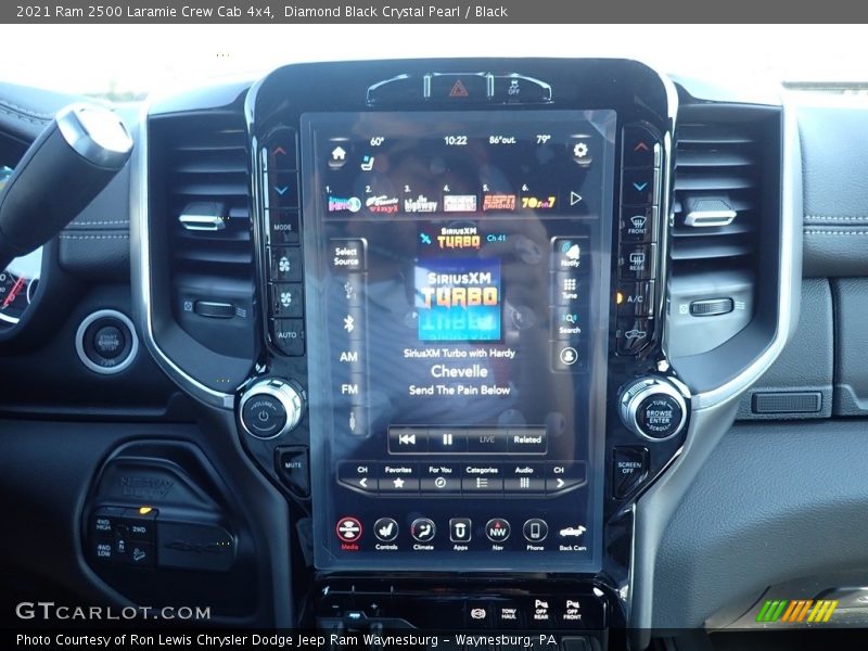Diamond Black Crystal Pearl / Black 2021 Ram 2500 Laramie Crew Cab 4x4