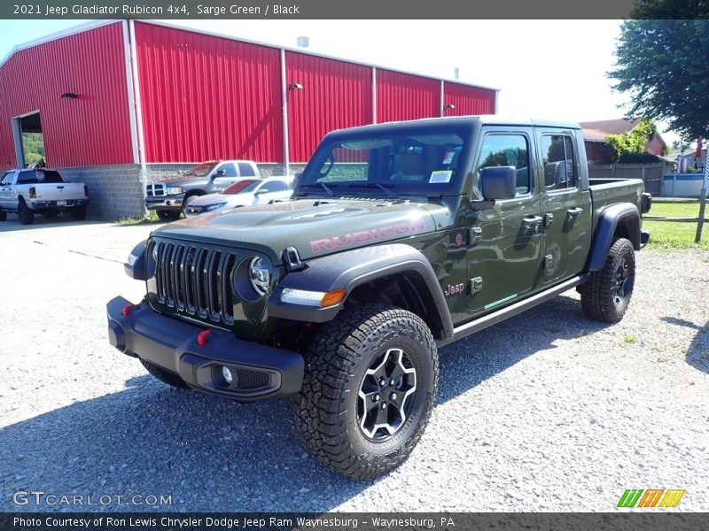 Sarge Green / Black 2021 Jeep Gladiator Rubicon 4x4