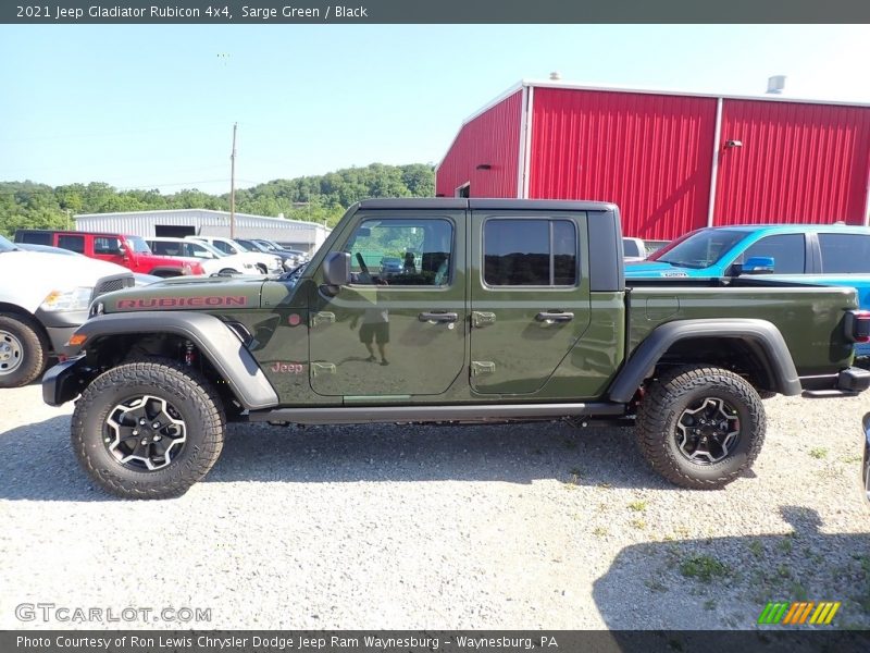 Sarge Green / Black 2021 Jeep Gladiator Rubicon 4x4