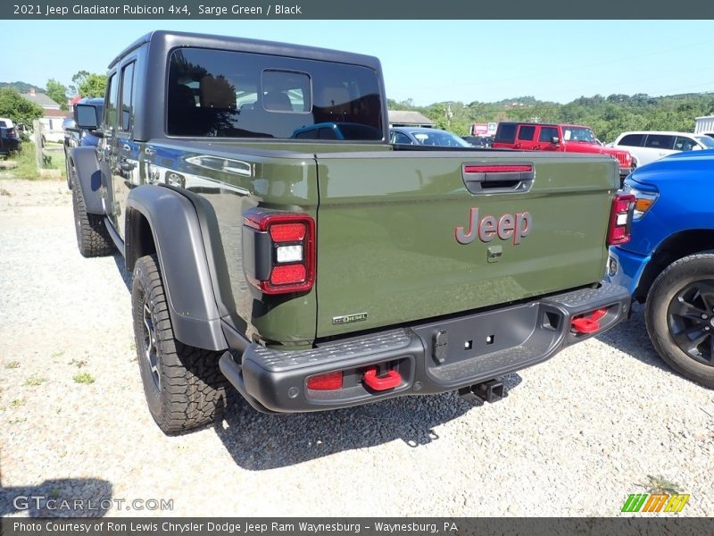 Sarge Green / Black 2021 Jeep Gladiator Rubicon 4x4