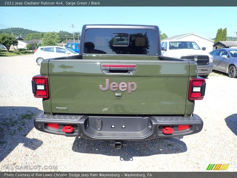 Sarge Green / Black 2021 Jeep Gladiator Rubicon 4x4