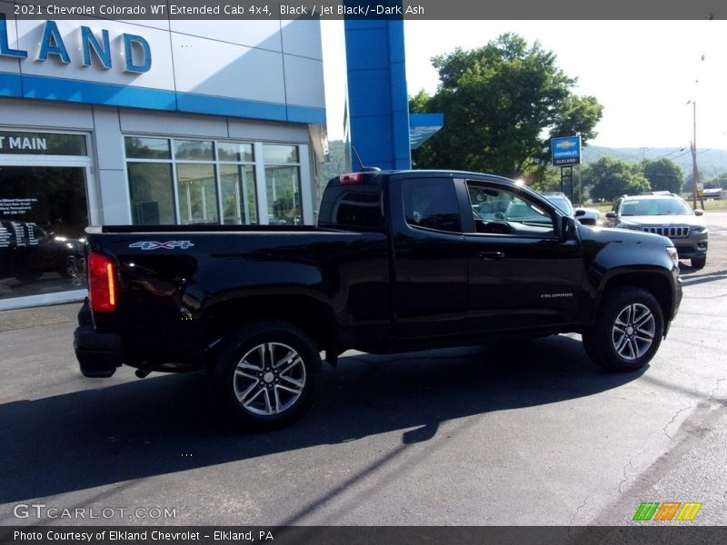 Black / Jet Black/­Dark Ash 2021 Chevrolet Colorado WT Extended Cab 4x4