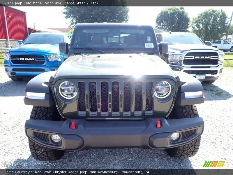 Sarge Green / Black 2021 Jeep Gladiator Rubicon 4x4