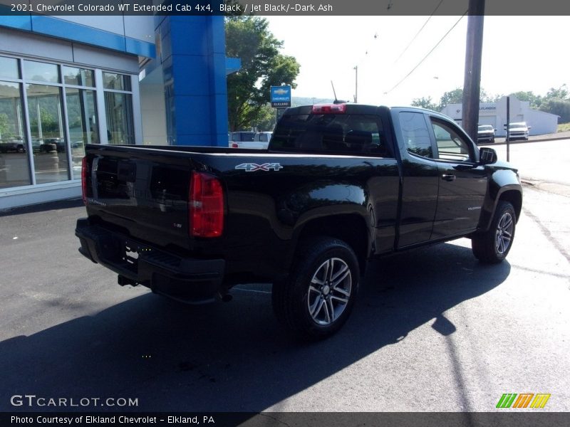 Black / Jet Black/­Dark Ash 2021 Chevrolet Colorado WT Extended Cab 4x4
