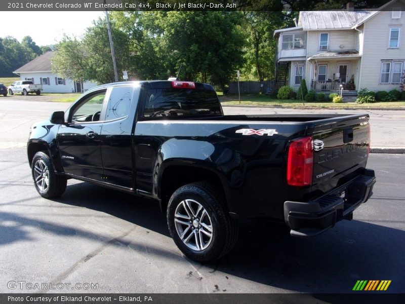 Black / Jet Black/­Dark Ash 2021 Chevrolet Colorado WT Extended Cab 4x4