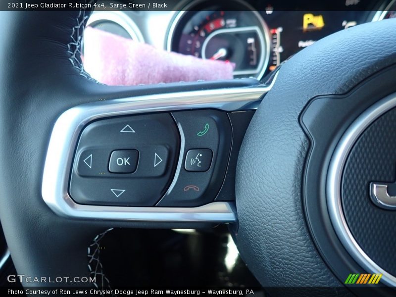 Sarge Green / Black 2021 Jeep Gladiator Rubicon 4x4