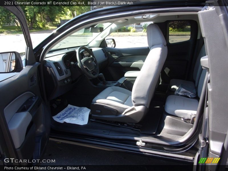 Black / Jet Black/­Dark Ash 2021 Chevrolet Colorado WT Extended Cab 4x4