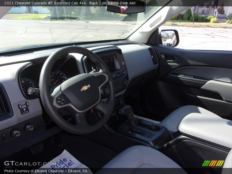 Black / Jet Black/­Dark Ash 2021 Chevrolet Colorado WT Extended Cab 4x4