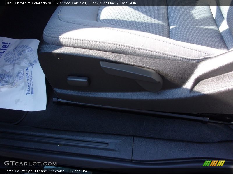 Black / Jet Black/­Dark Ash 2021 Chevrolet Colorado WT Extended Cab 4x4
