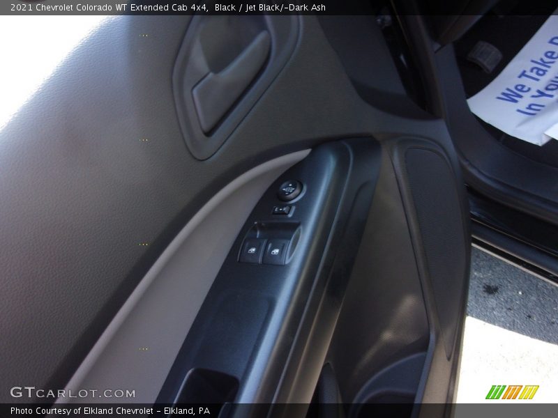 Black / Jet Black/­Dark Ash 2021 Chevrolet Colorado WT Extended Cab 4x4