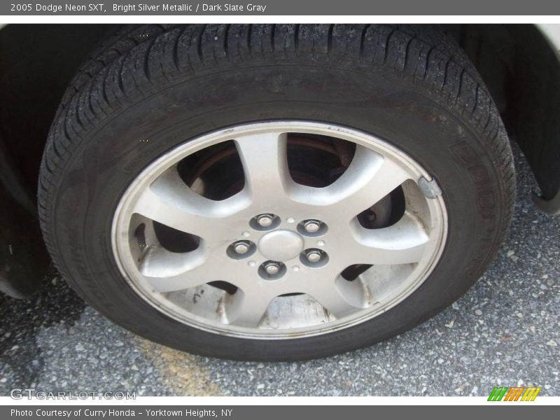 Bright Silver Metallic / Dark Slate Gray 2005 Dodge Neon SXT