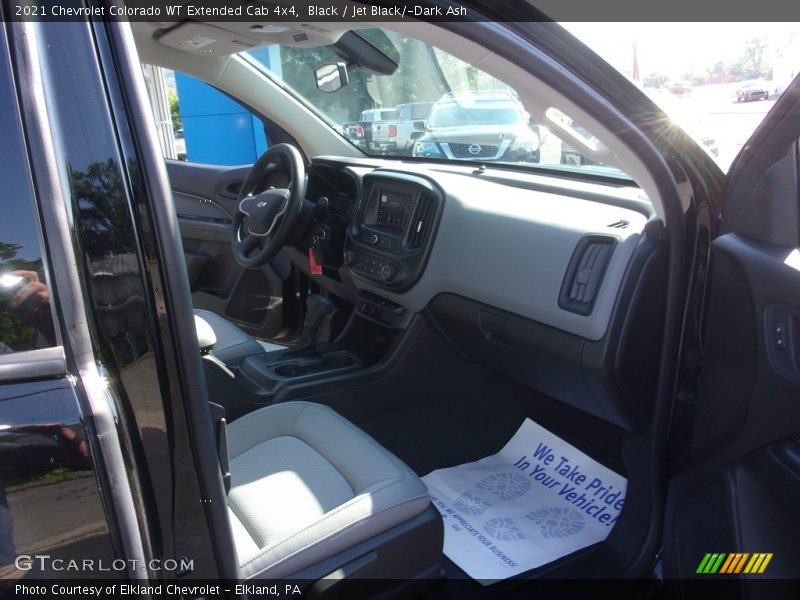 Black / Jet Black/­Dark Ash 2021 Chevrolet Colorado WT Extended Cab 4x4